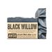 black willow handmade organic bar soap with charcoal, boxed
