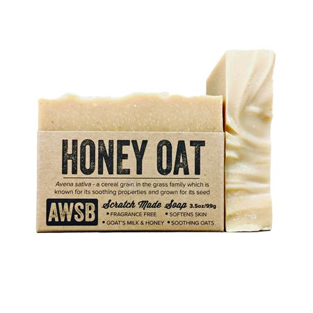 Raw Honey & Oatmeal Cream Soap