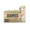 seaweed handmade organic bar soap with kelp and sea clay, boxed