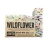 wildflower colorful natural bar soap with rose geranium, boxed