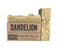 natural organic handmade dandelion soap